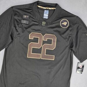 Carolina Panthers Jersey Mens XL Black NFL Football Christian McCaffrey 22 Nike